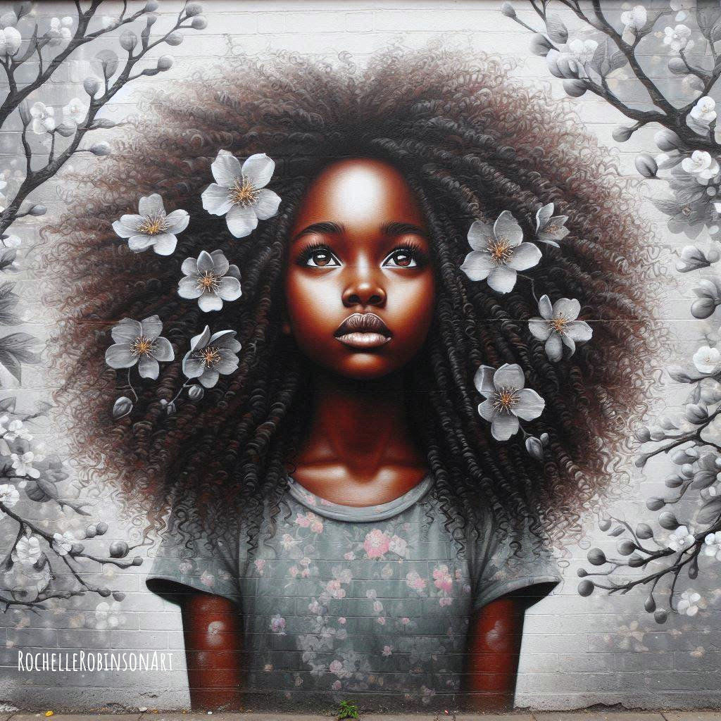 A Young Girl- Street Art