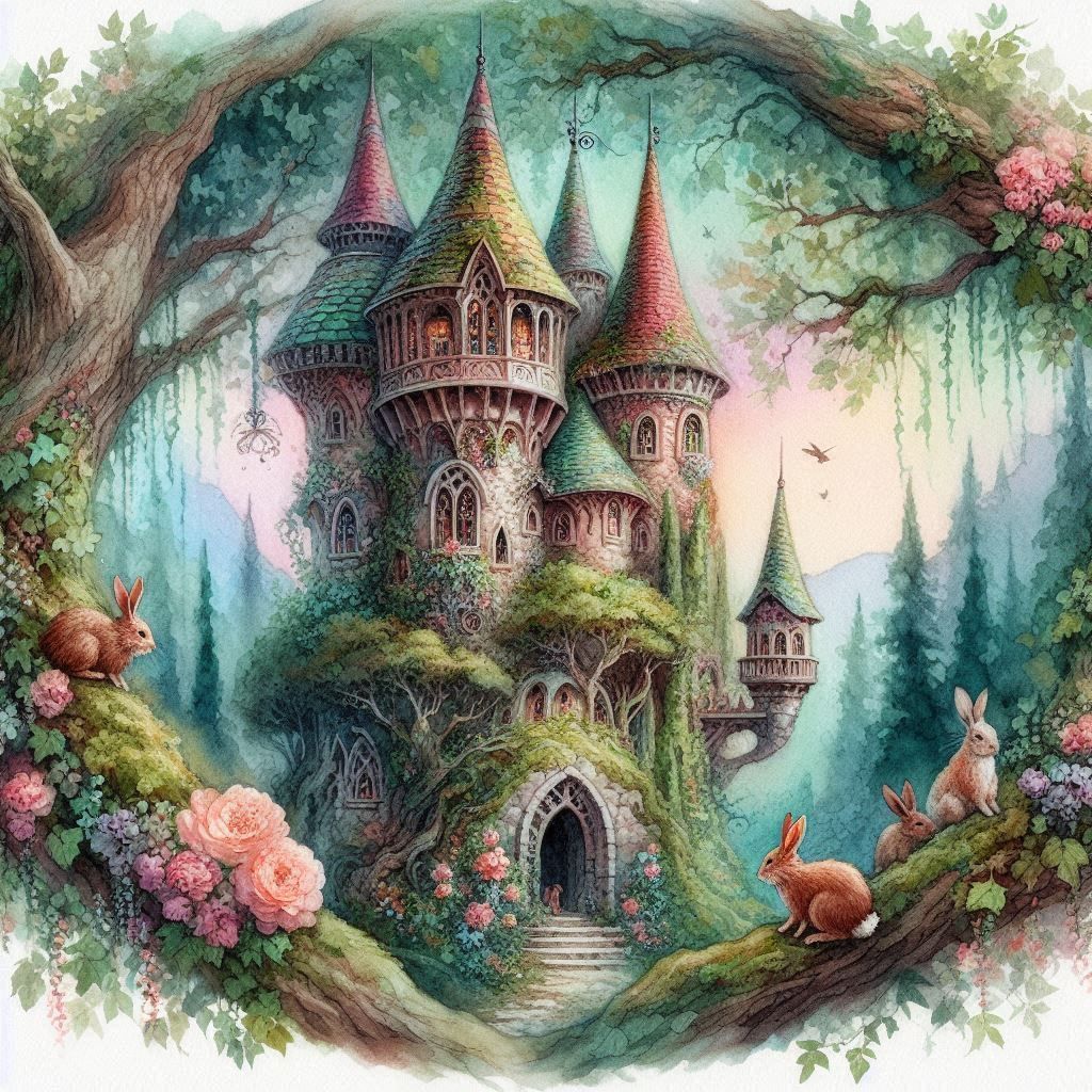 King Eoin’s woodland palace- Silent Pine