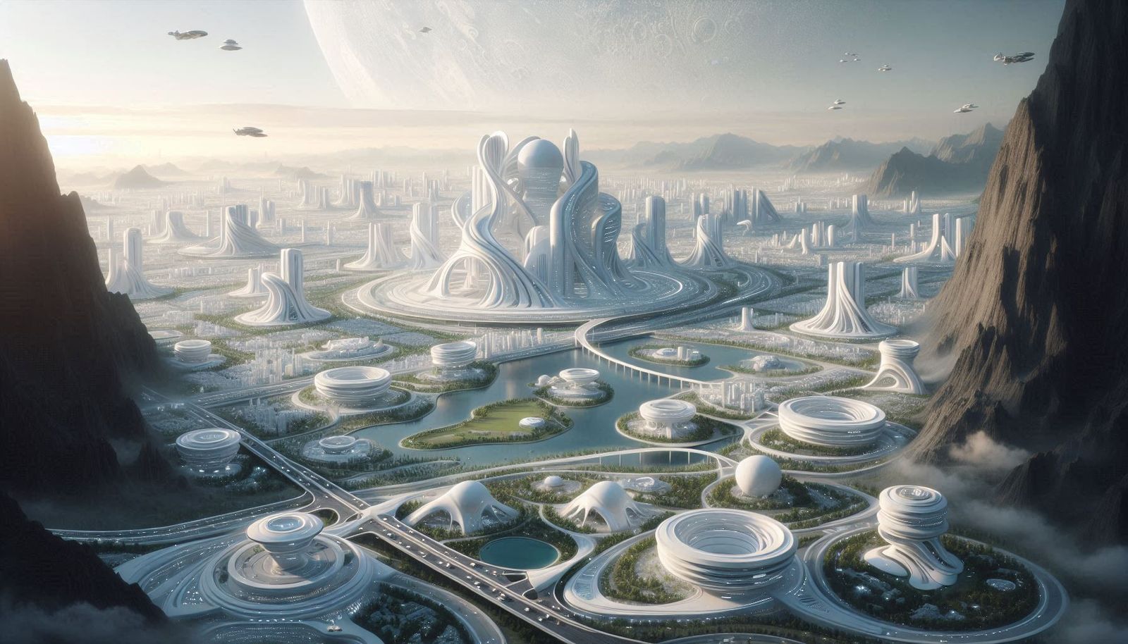 MegaCity on an Alien World