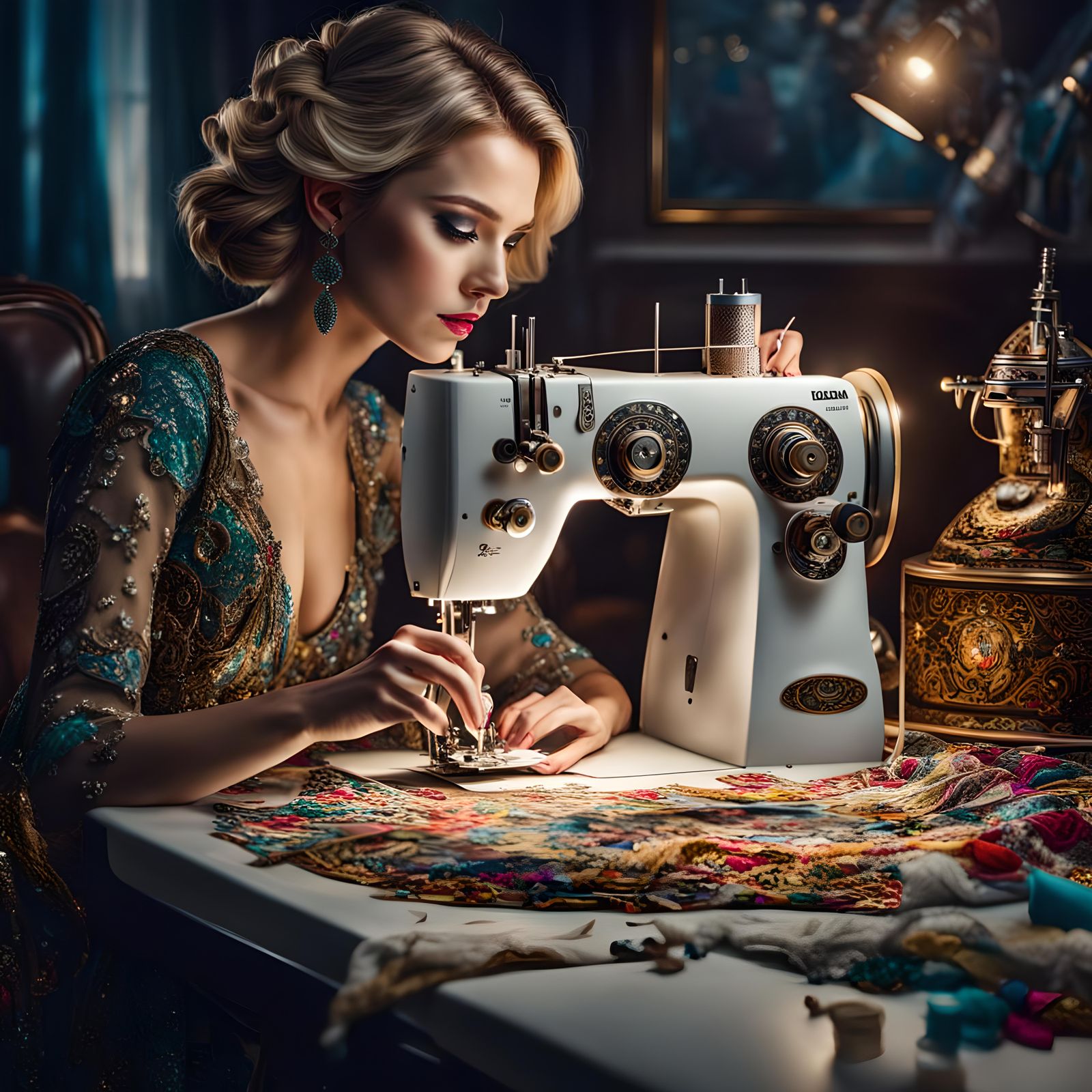 PROfessional Fashion Designer at Work.  by @TeeSpect