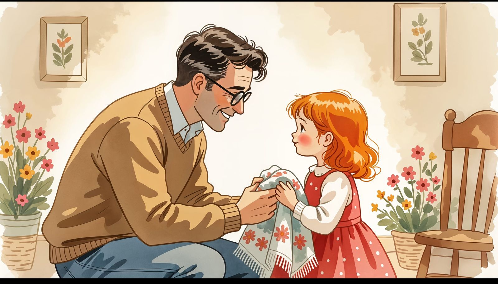 Dad Mode Activated: Lost Blanket Finder  by @kati