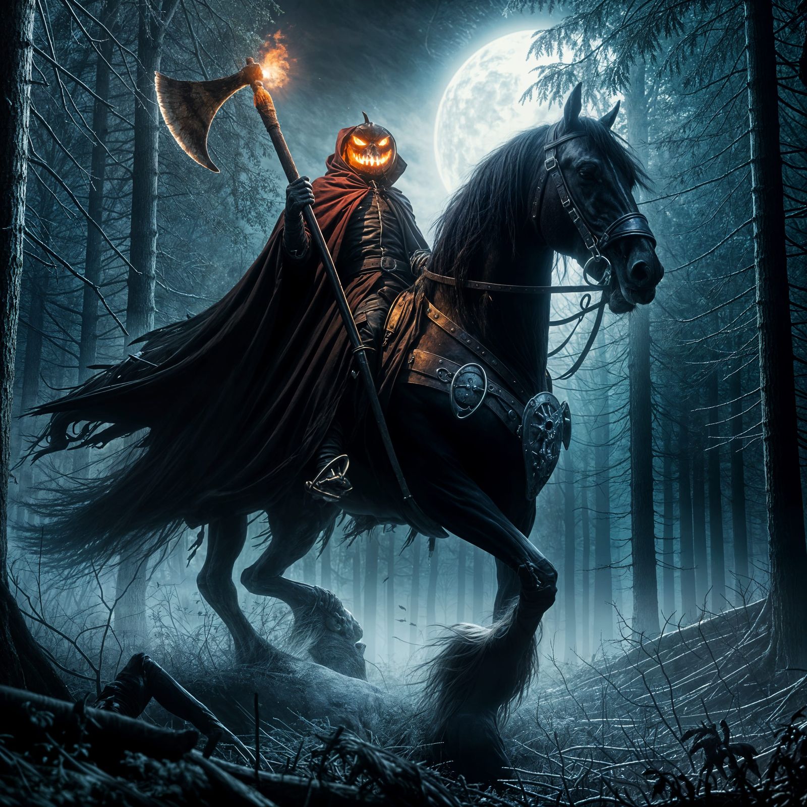 Headless Horseman   by @AnnieAfterhours
