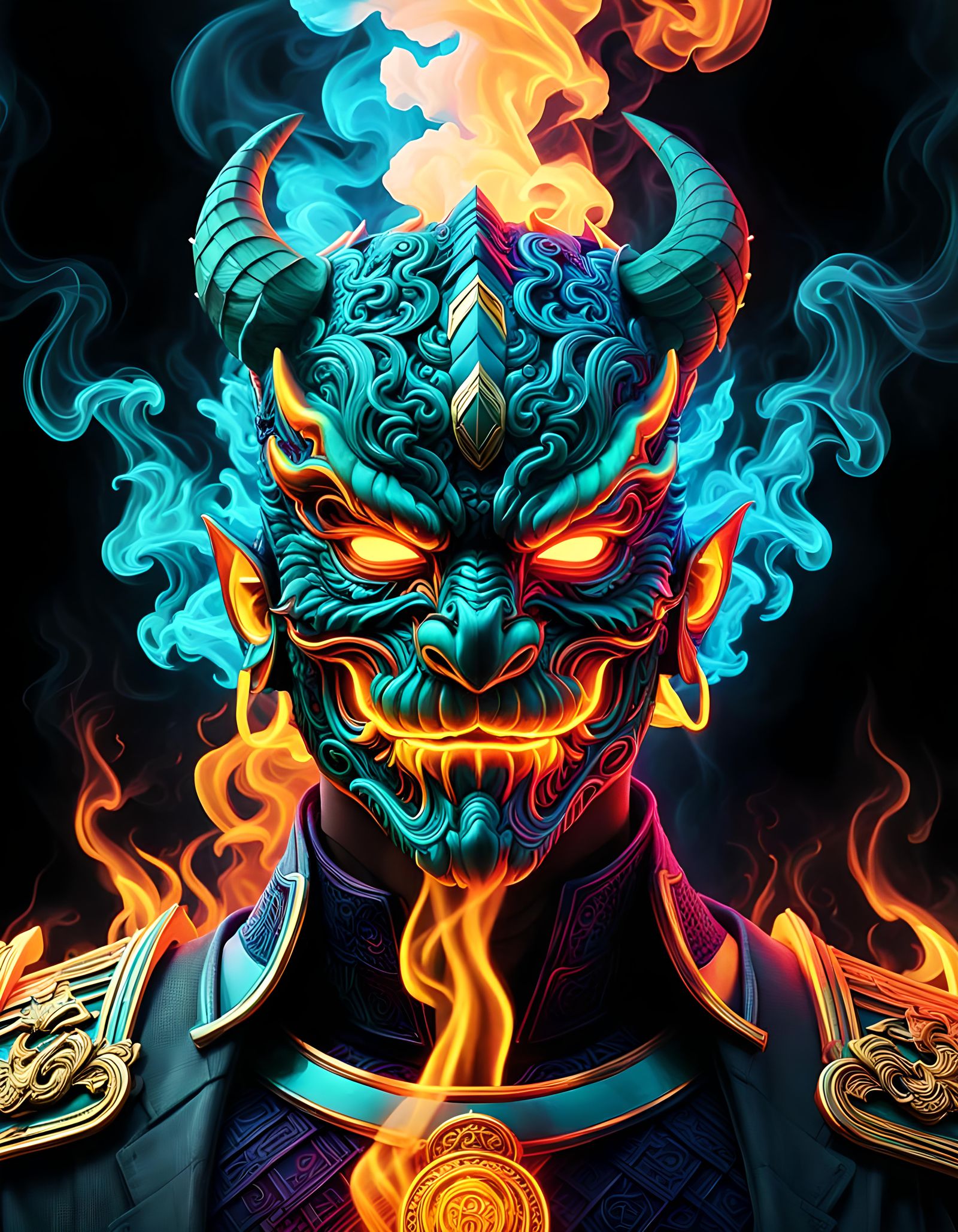 Neon Dragon