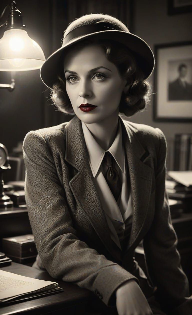 The Private Eye by QueenQuill  by @QueenQuill