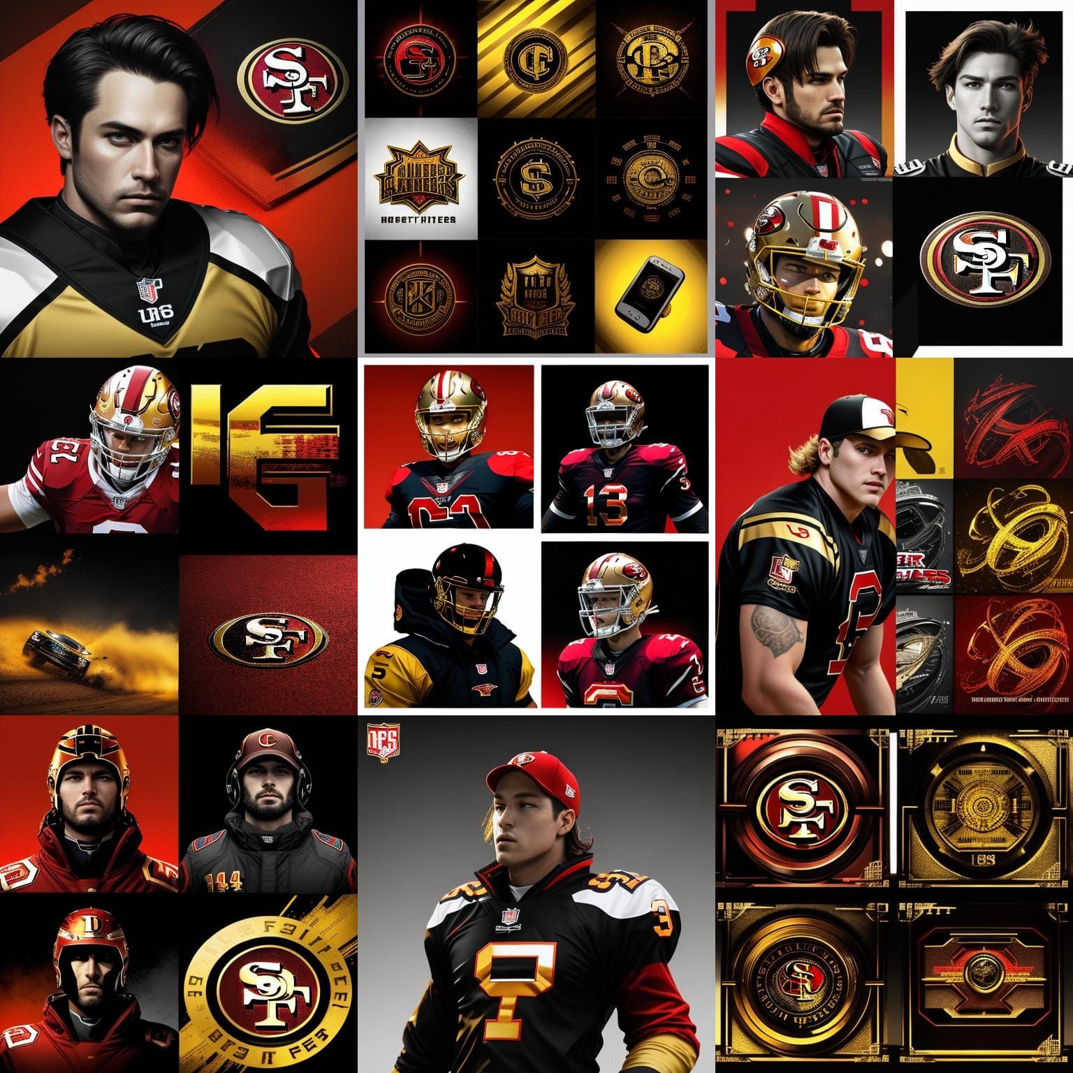 Free time 49ers art