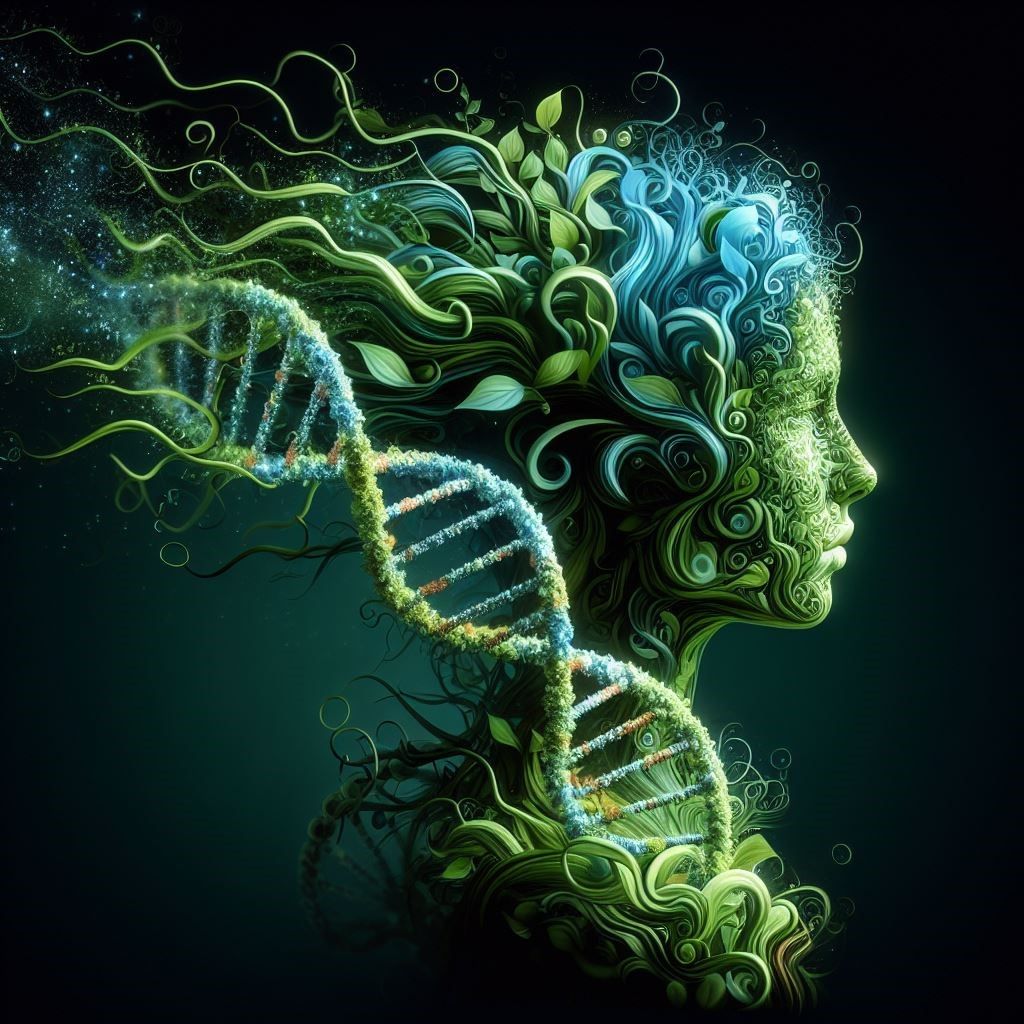 DNA science art - AI Generated Artwork - NightCafe Creator