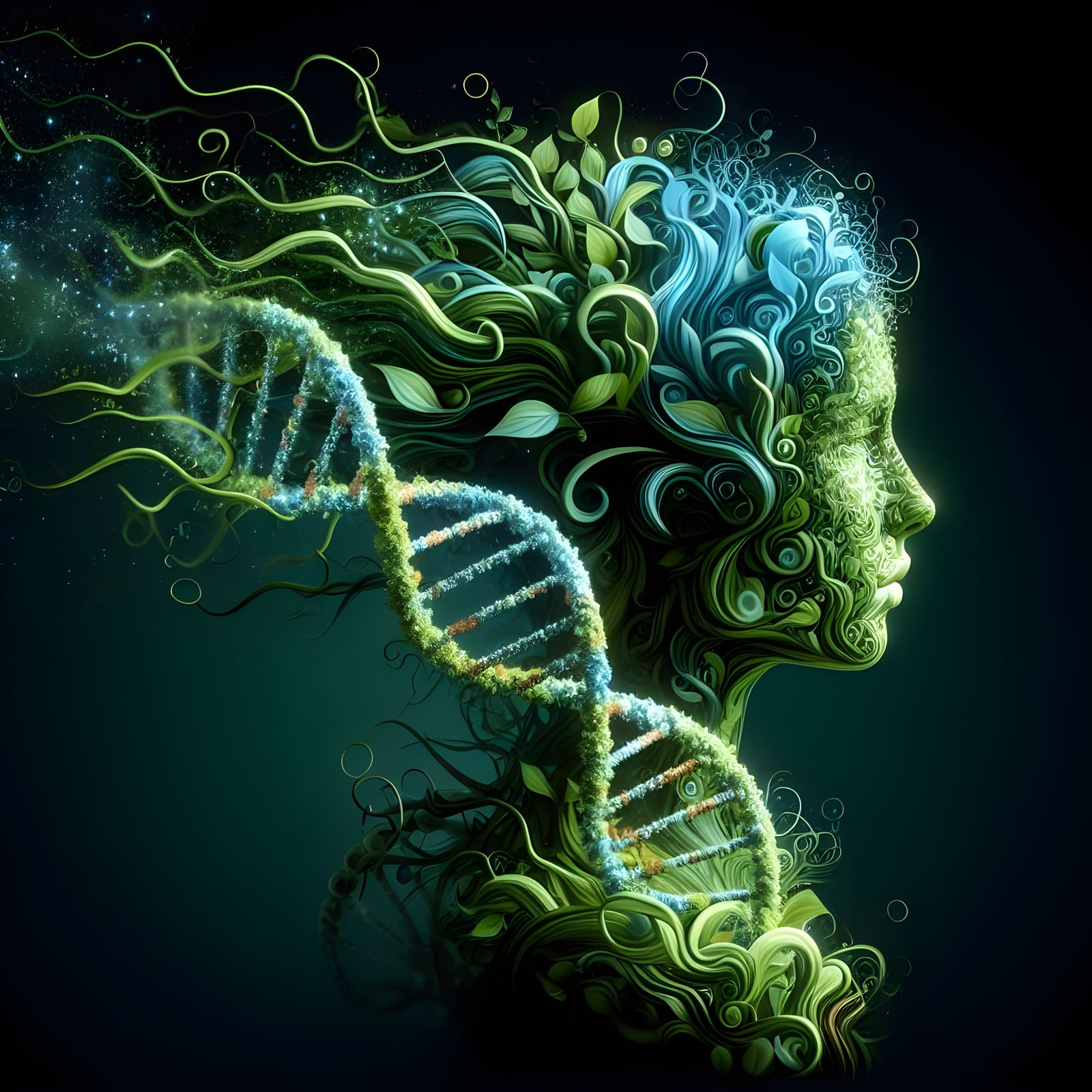 DNA science art