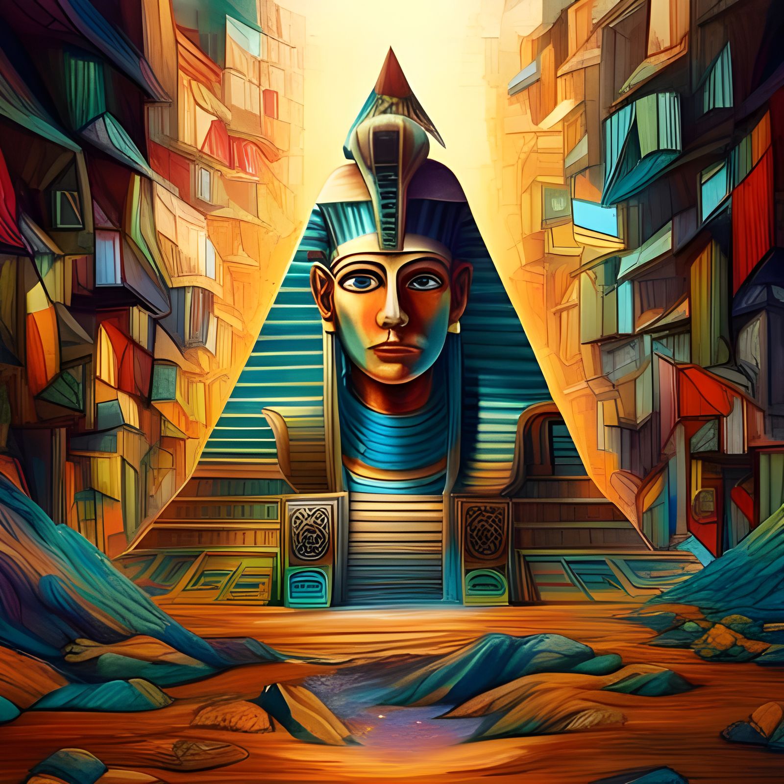 Ancient Egypt - AI Generated Artwork - NightCafe Creator