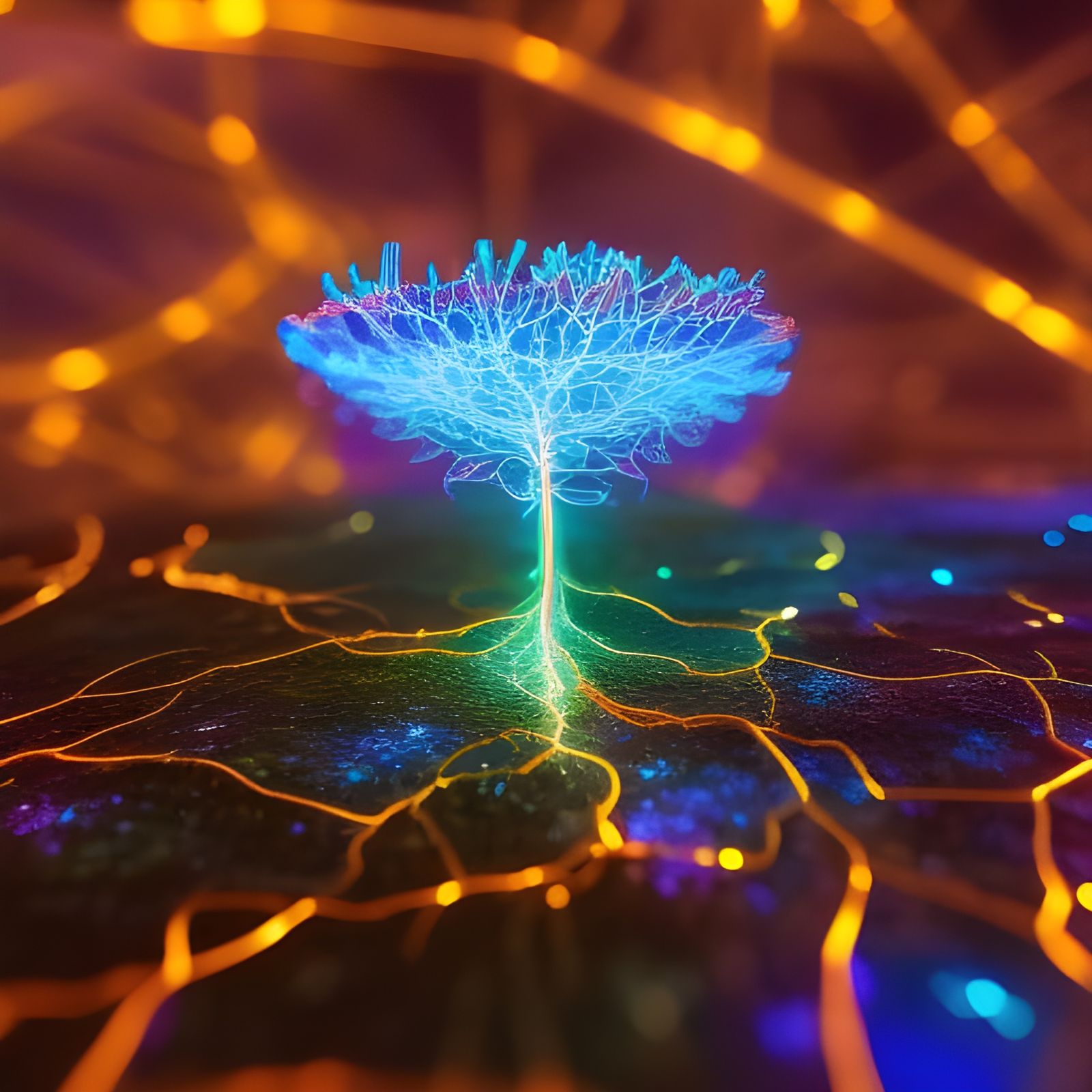 Microscopic electric currents  by @ArtColai