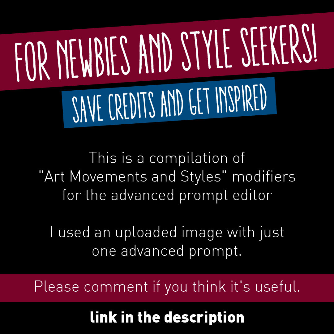 "Art Movements and Styles" modifiers