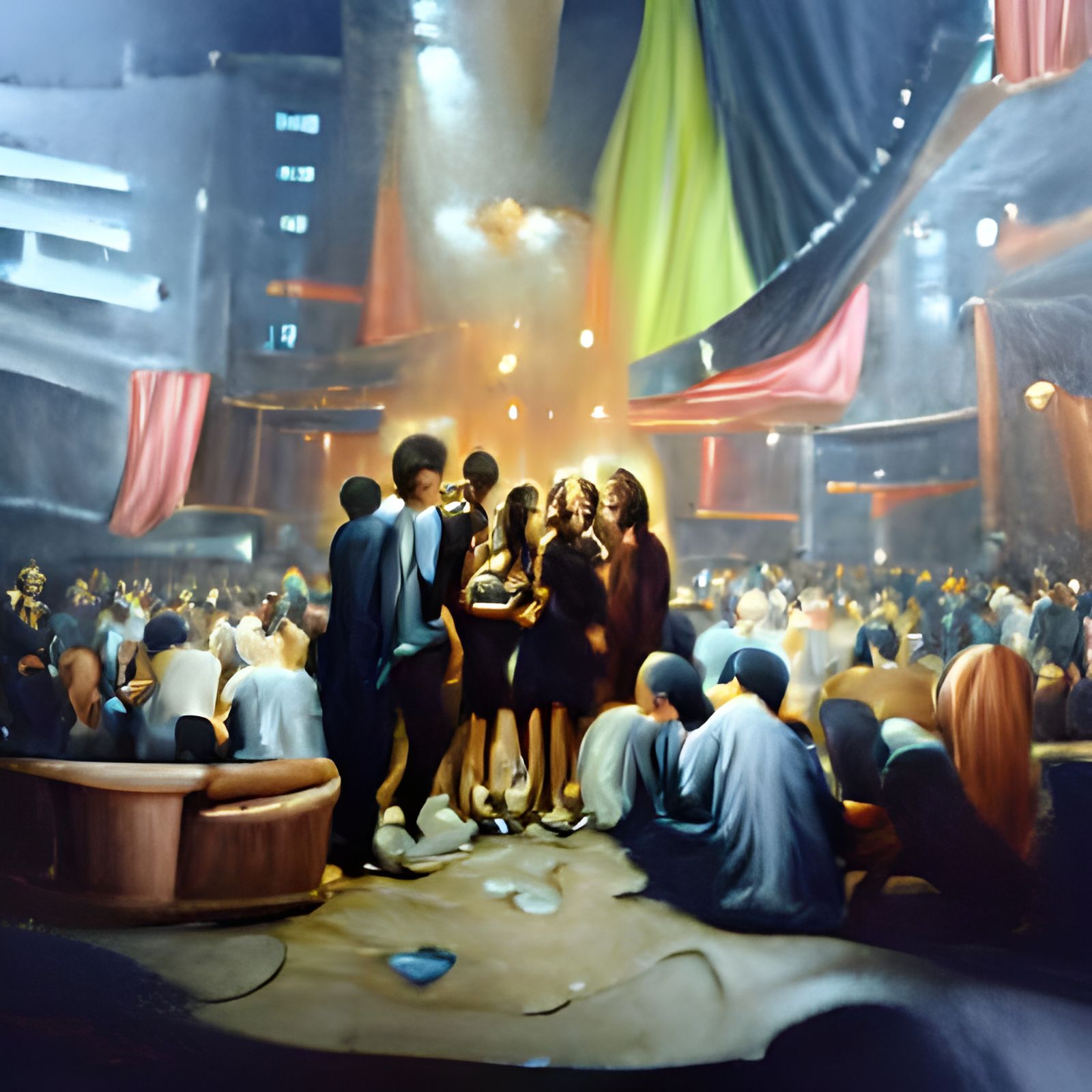 Nightclub oil