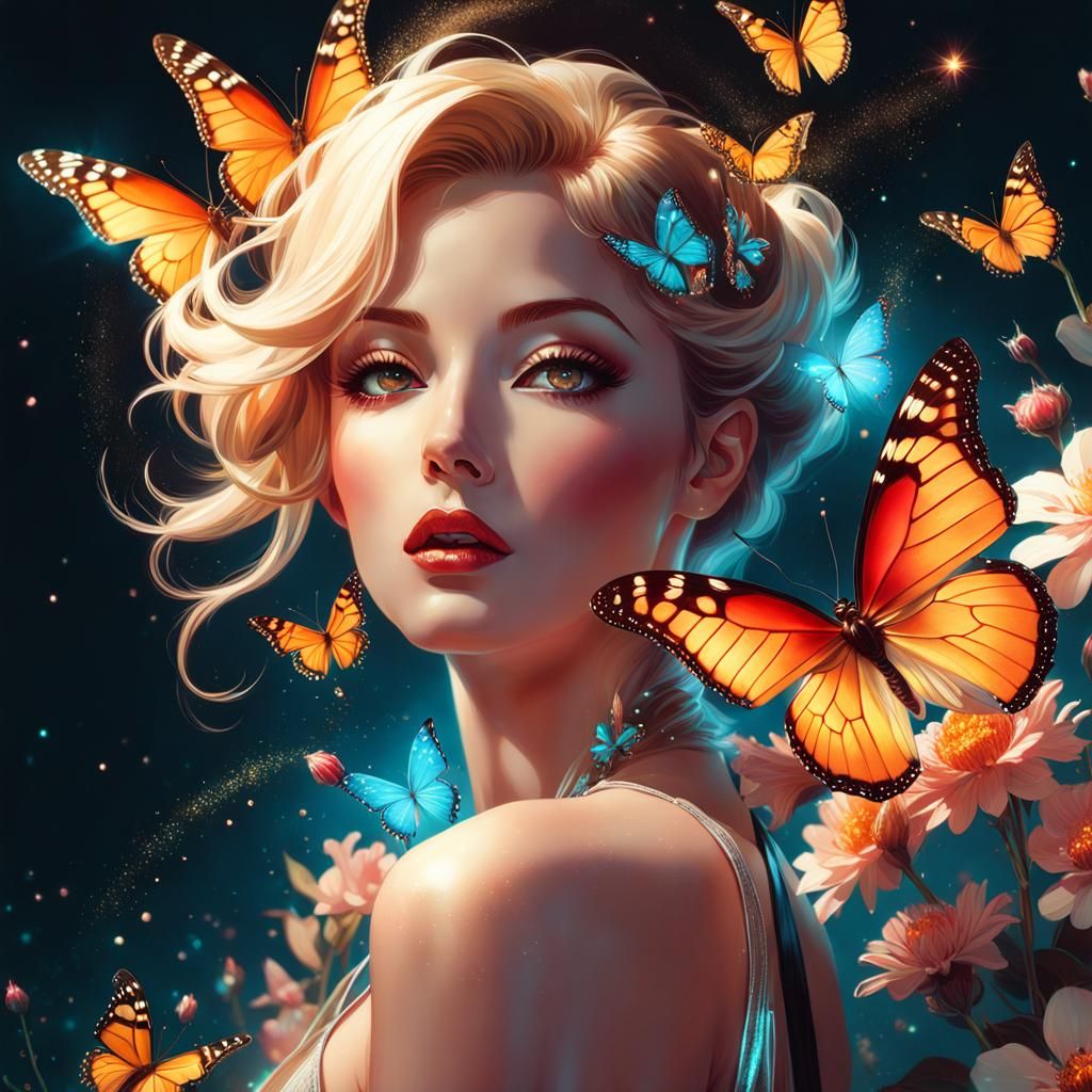 Butterfly bride