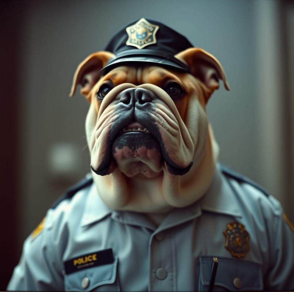 Police Dog  by @Tabata Giugni