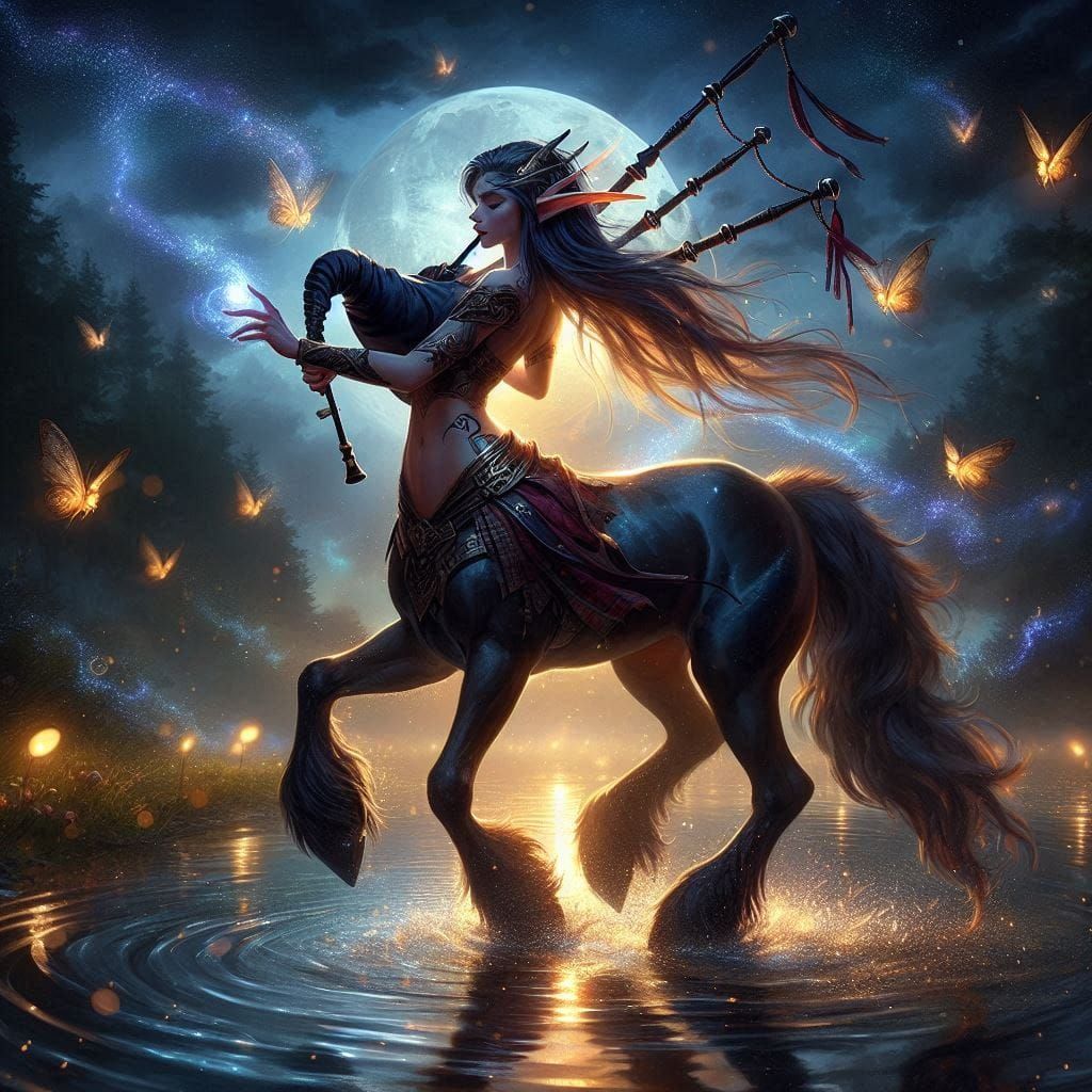 ... And the Piper Plays to the Moon