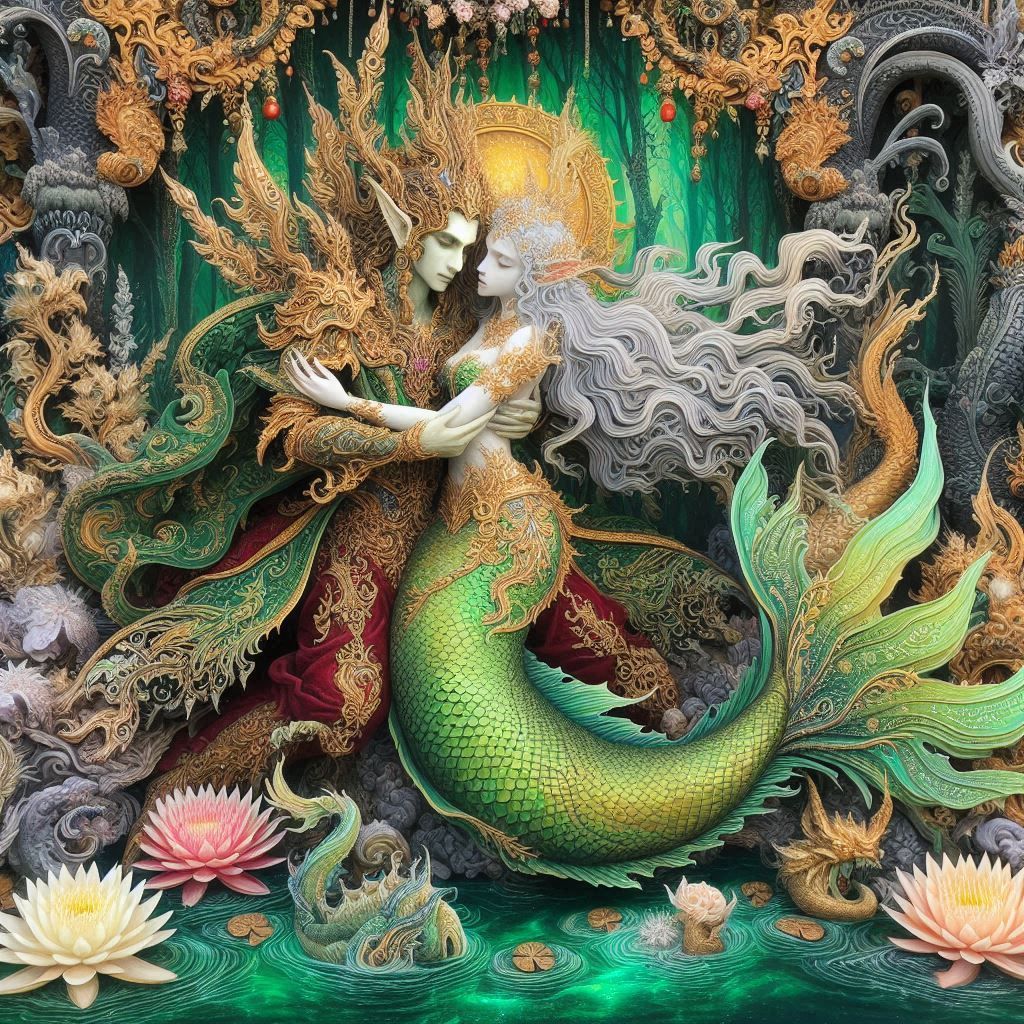 Mermaid and Elf king