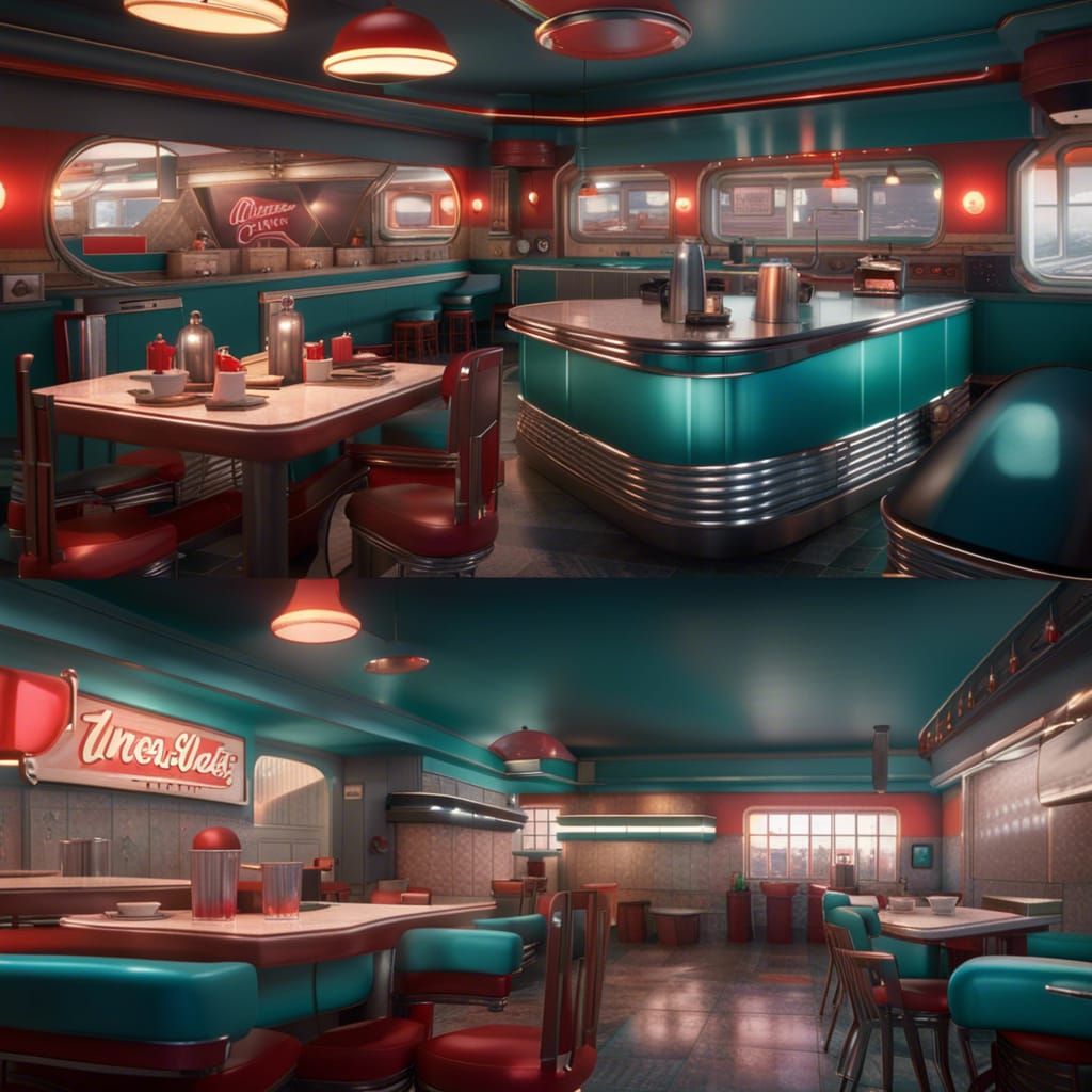 1950s diner
