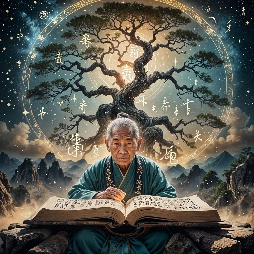 Ancient Wisdom  by @WolfeyWonder