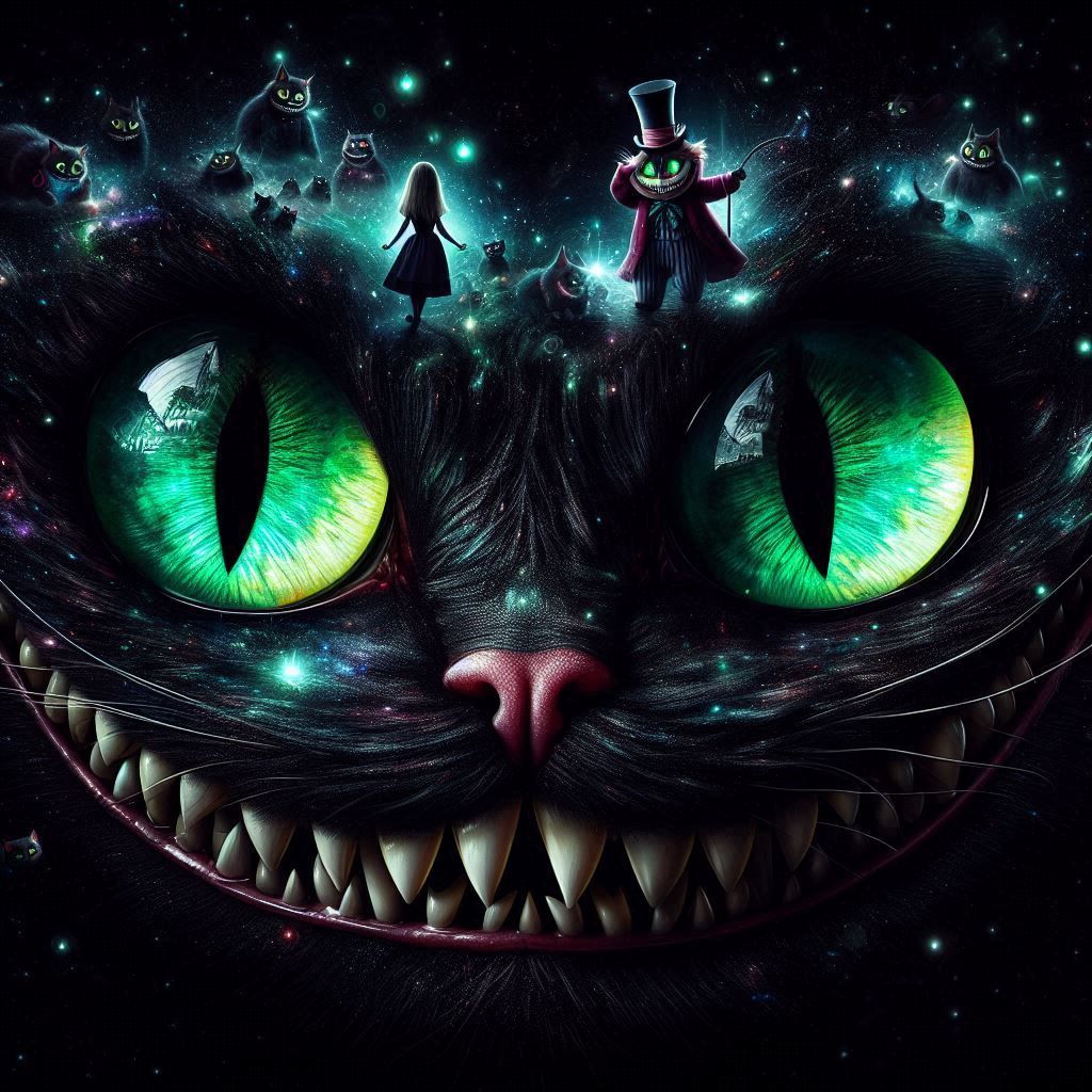 Cheshire Cat smile