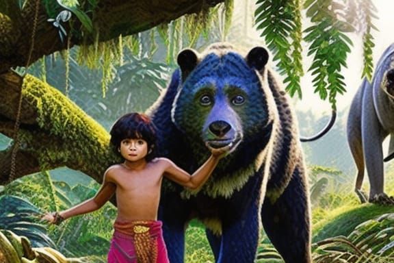 The Jungle Book by Baz Luhrmann - AI Generated Artwork - NightCafe Creator