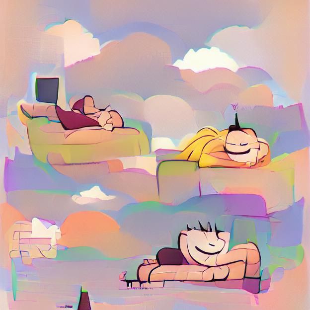 Lazy happiness 2