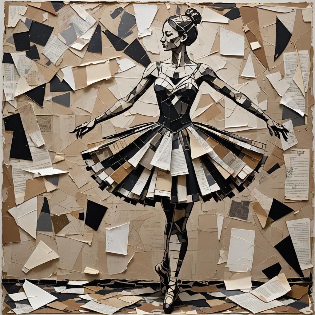 Paper Ballet  by @Magpie Morrigan