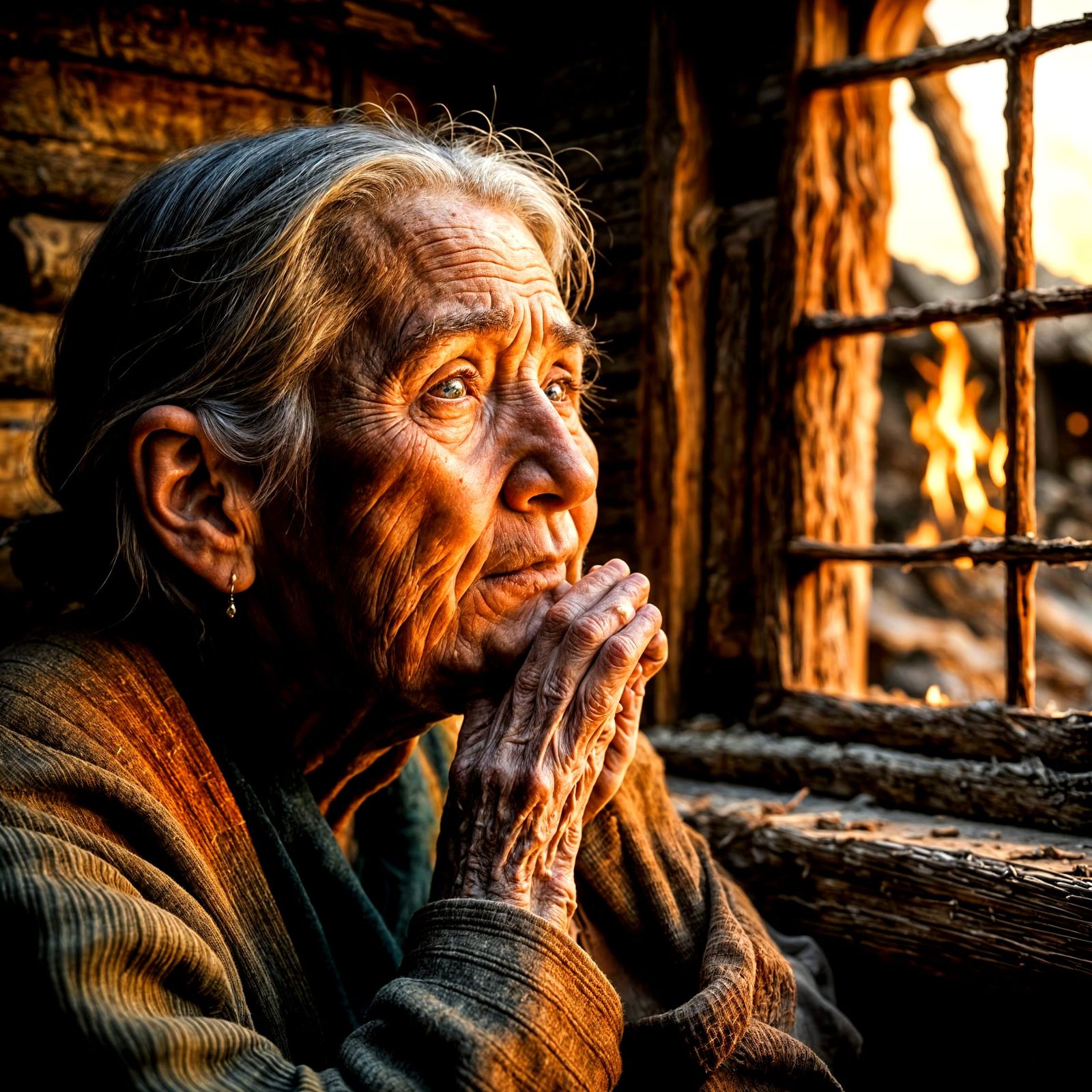 Gezeichnet vom Leben   by @Sabina