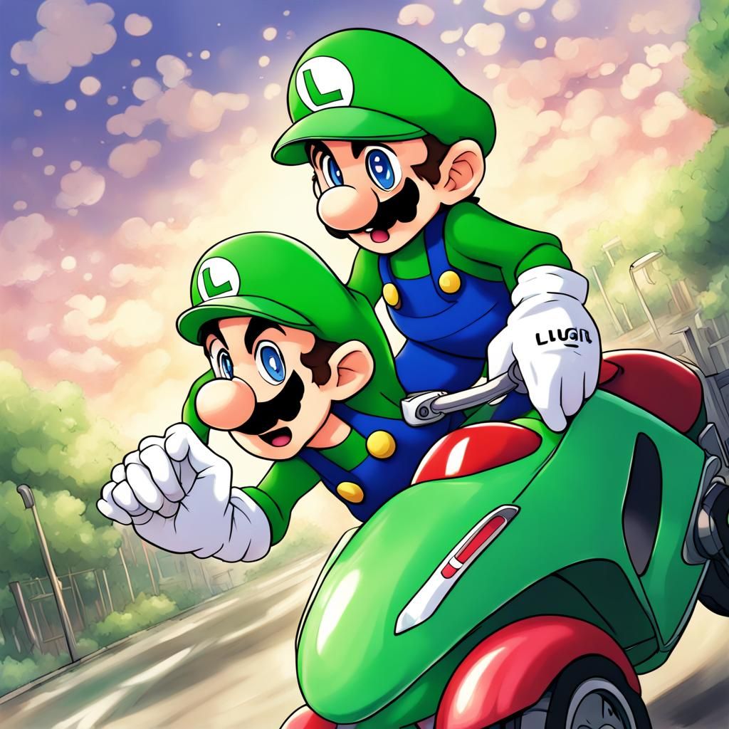 Luigi - AI Generated Artwork - NightCafe Creator