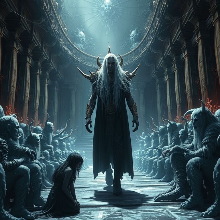 elder god Kurou Daijuuji possessed by my evil OC omnipresent...