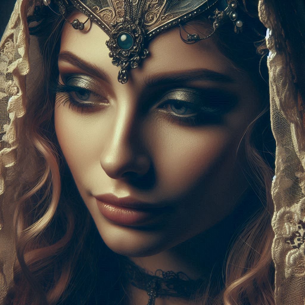 Majestic Reflections: A Face of Grace