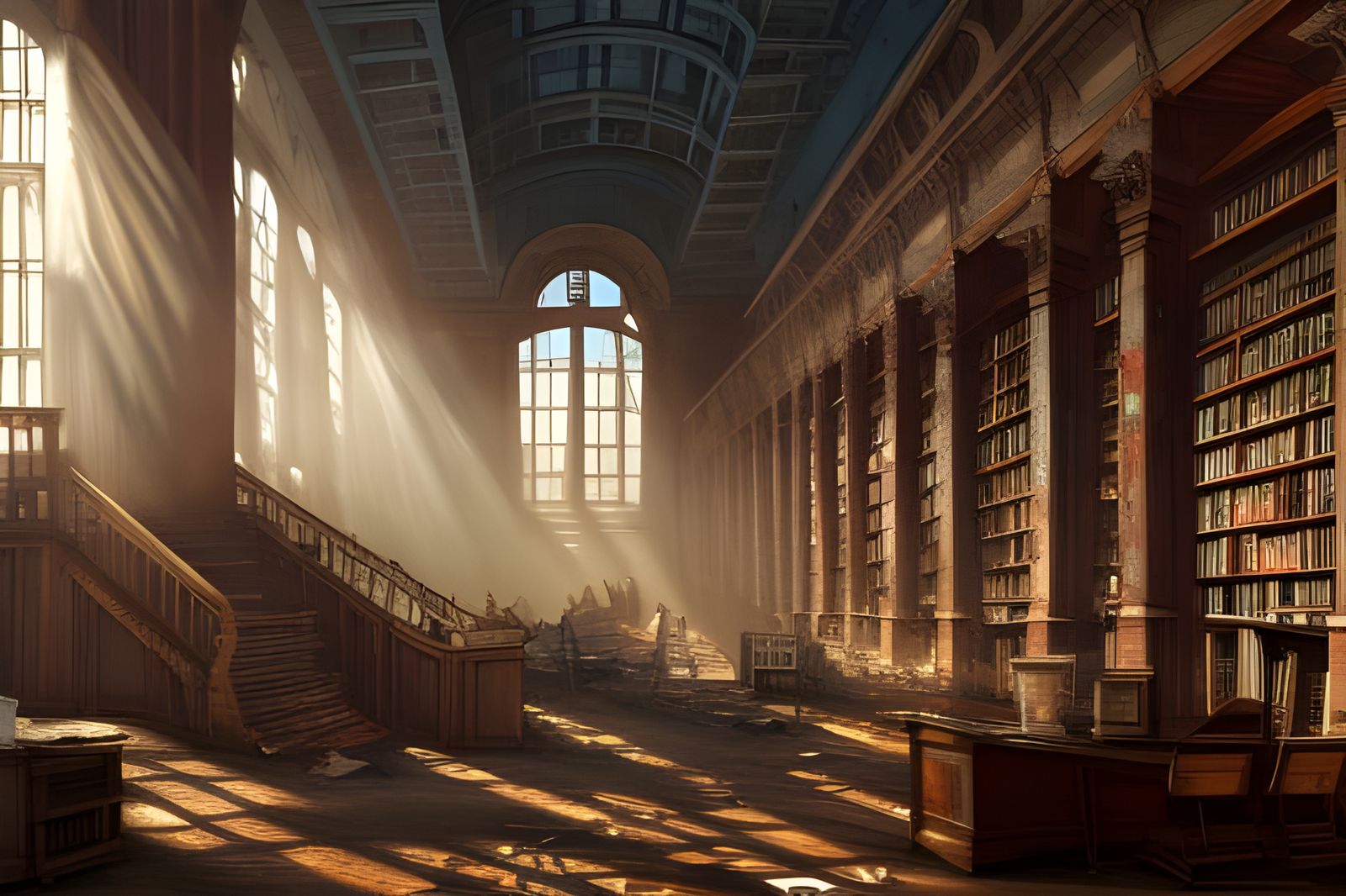 The Department of Abandoned Knowledge (D.O.A.K)  by @FiyaSwitch