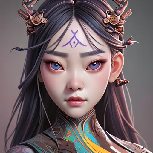 Korean Girl ( Testing ) - AI Generated Artwork - NightCafe Creator