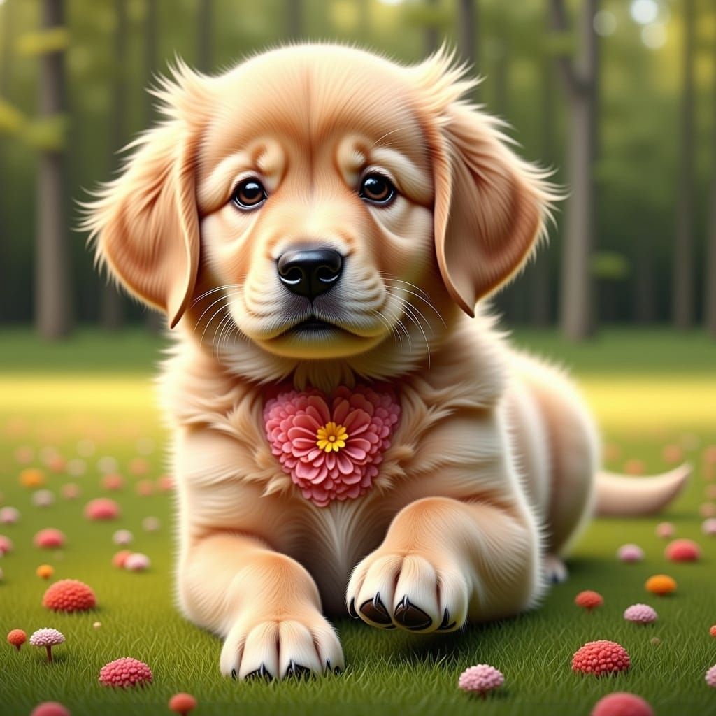  <lora:CuteFlux:1.0> puppy