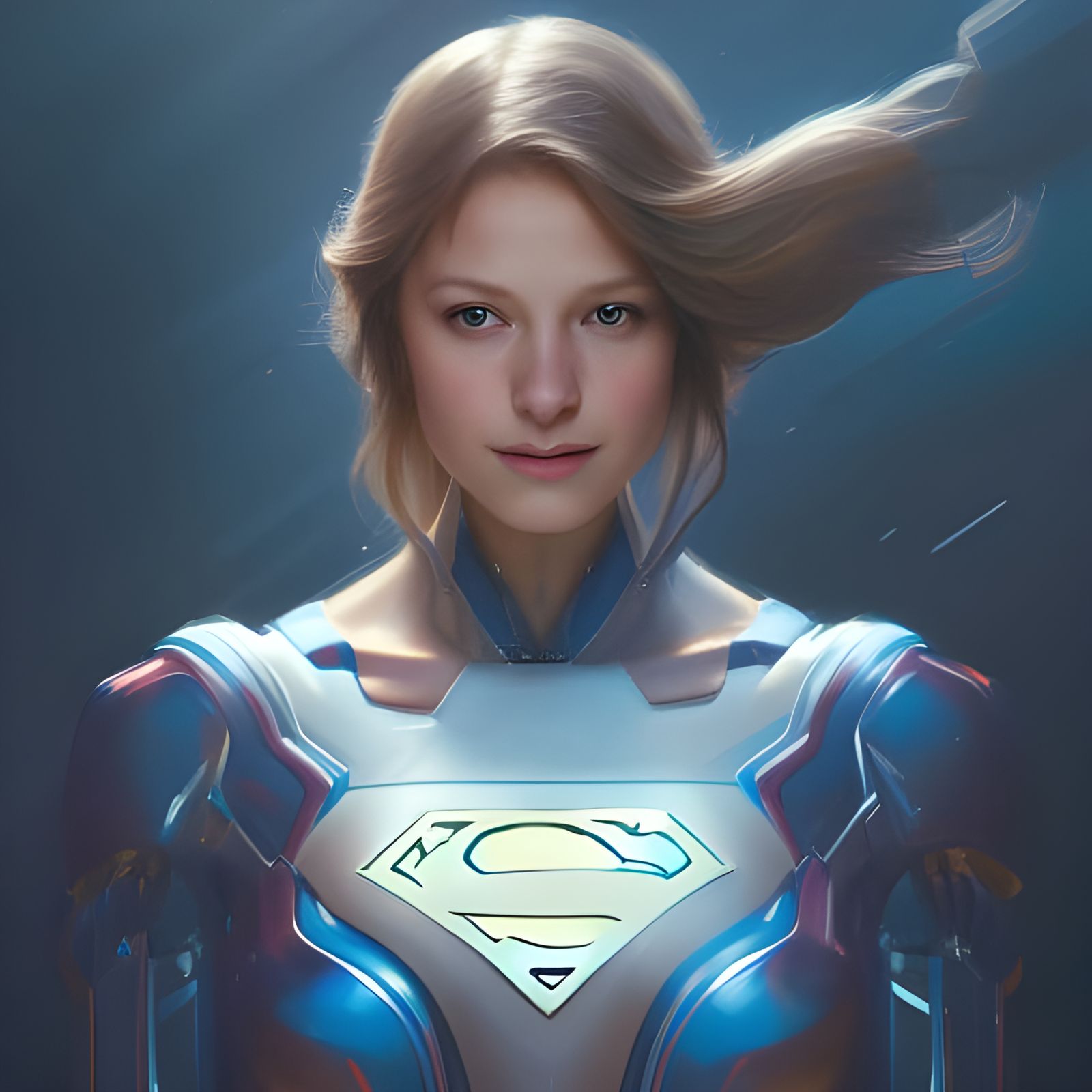 Super Girl Robot - AI Generated Artwork - NightCafe Creator