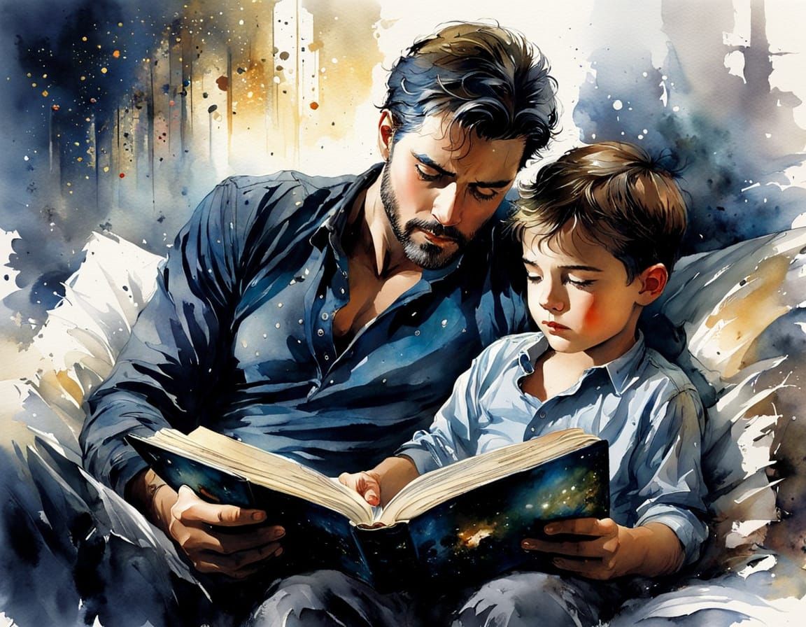 Bedtime stories  by @MacMikkola