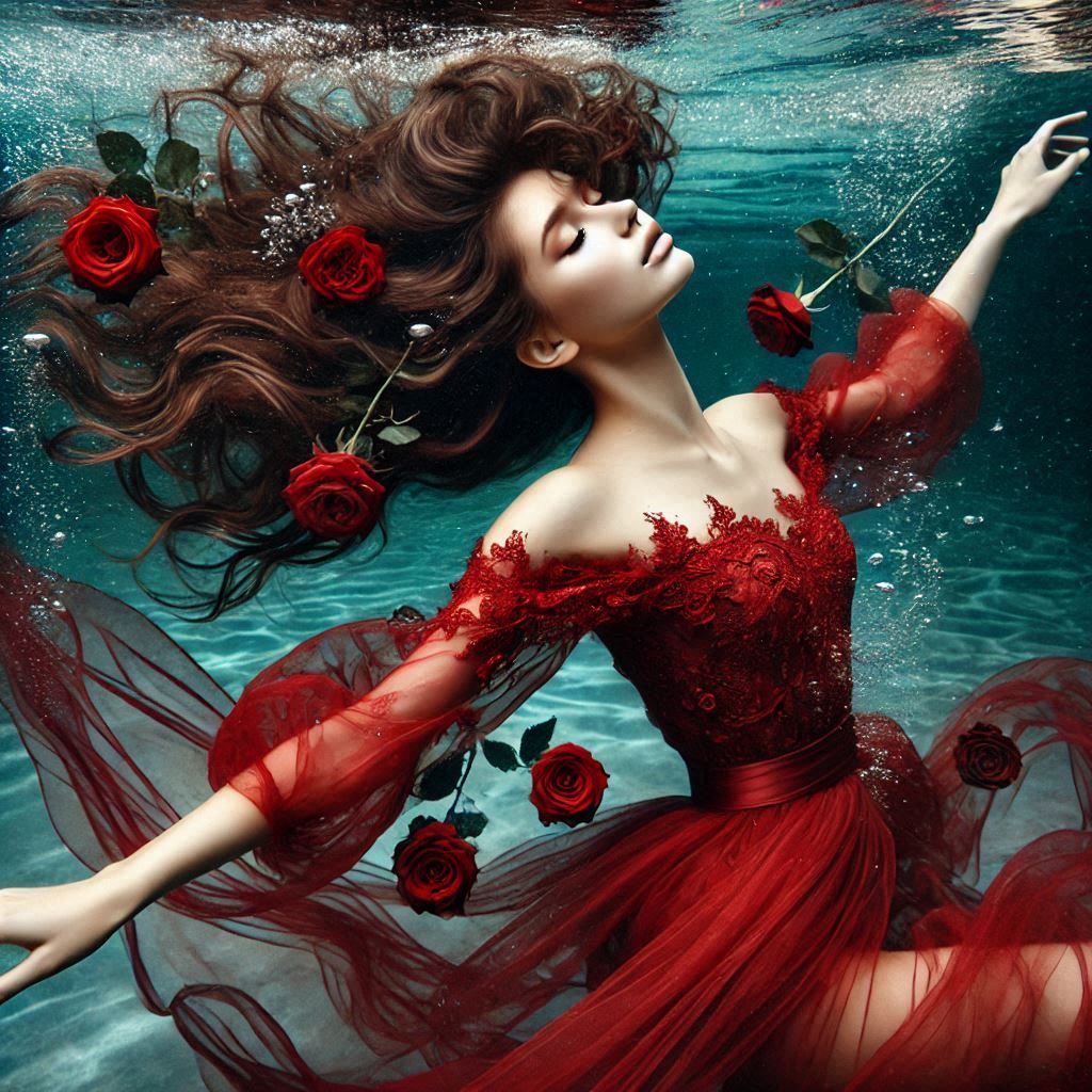 Underwater Roses
