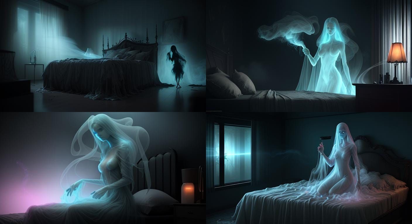 Smoke translucent apparition ghostly wisp smoke emanating fr...