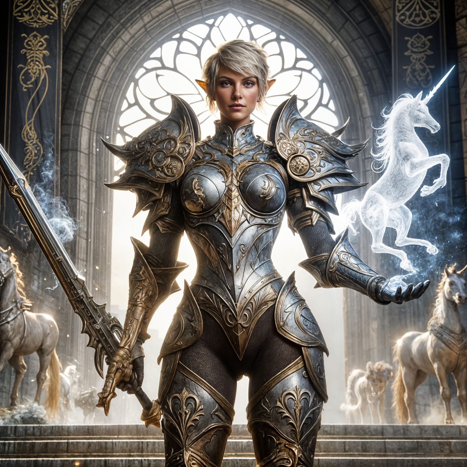 Shara Bluewhisper, Paladin of Mielikki