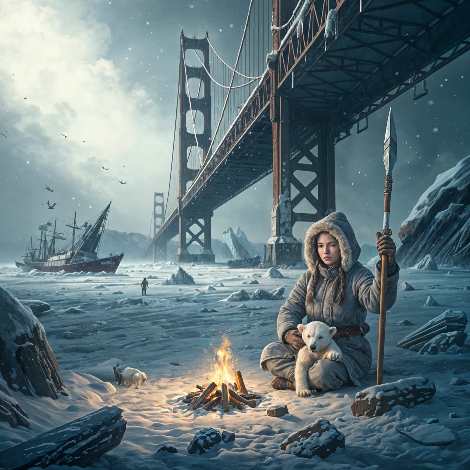 San Francisco's Long Winter   by @Chief_Runs-with-scissors