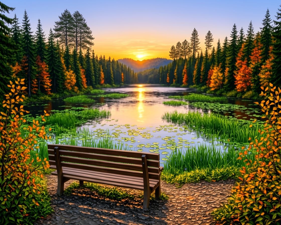 Serene quiet   by @Hedge 