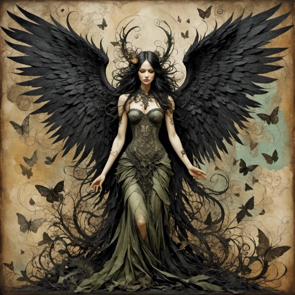  <lora:MythMedia:1.0> Angel