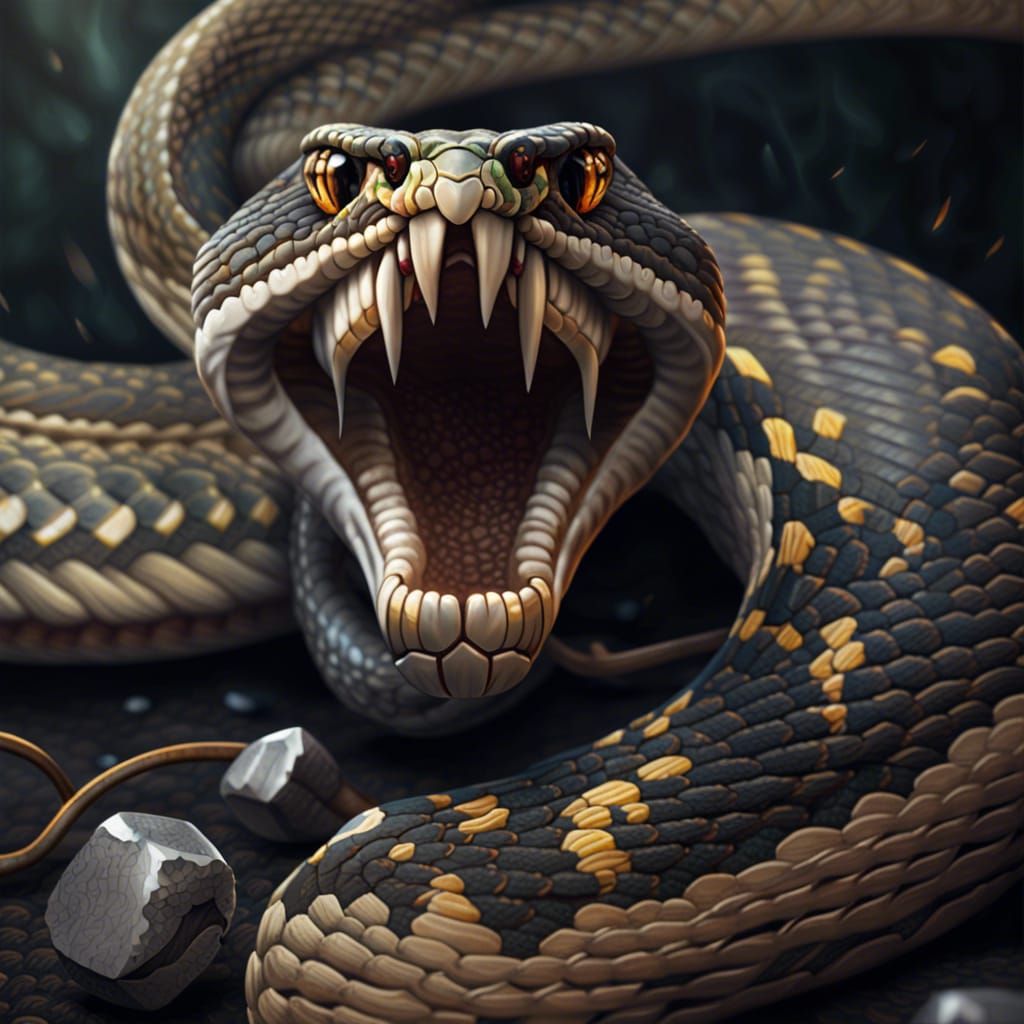 snake wallpaper dangerous