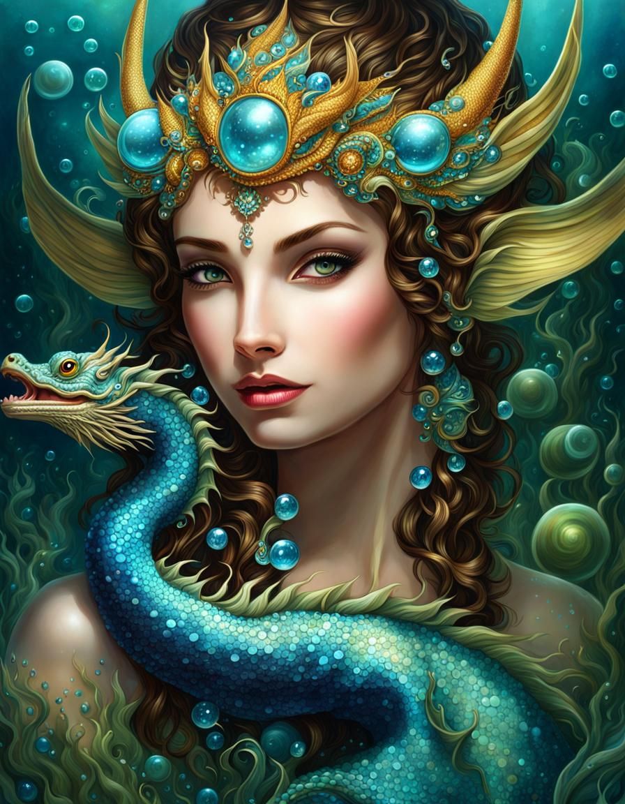 Mermaid 🧜‍♀️ - AI Generated Artwork - NightCafe Creator