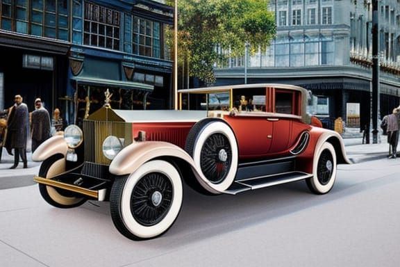Taking the Rolls Royce Twenty to town