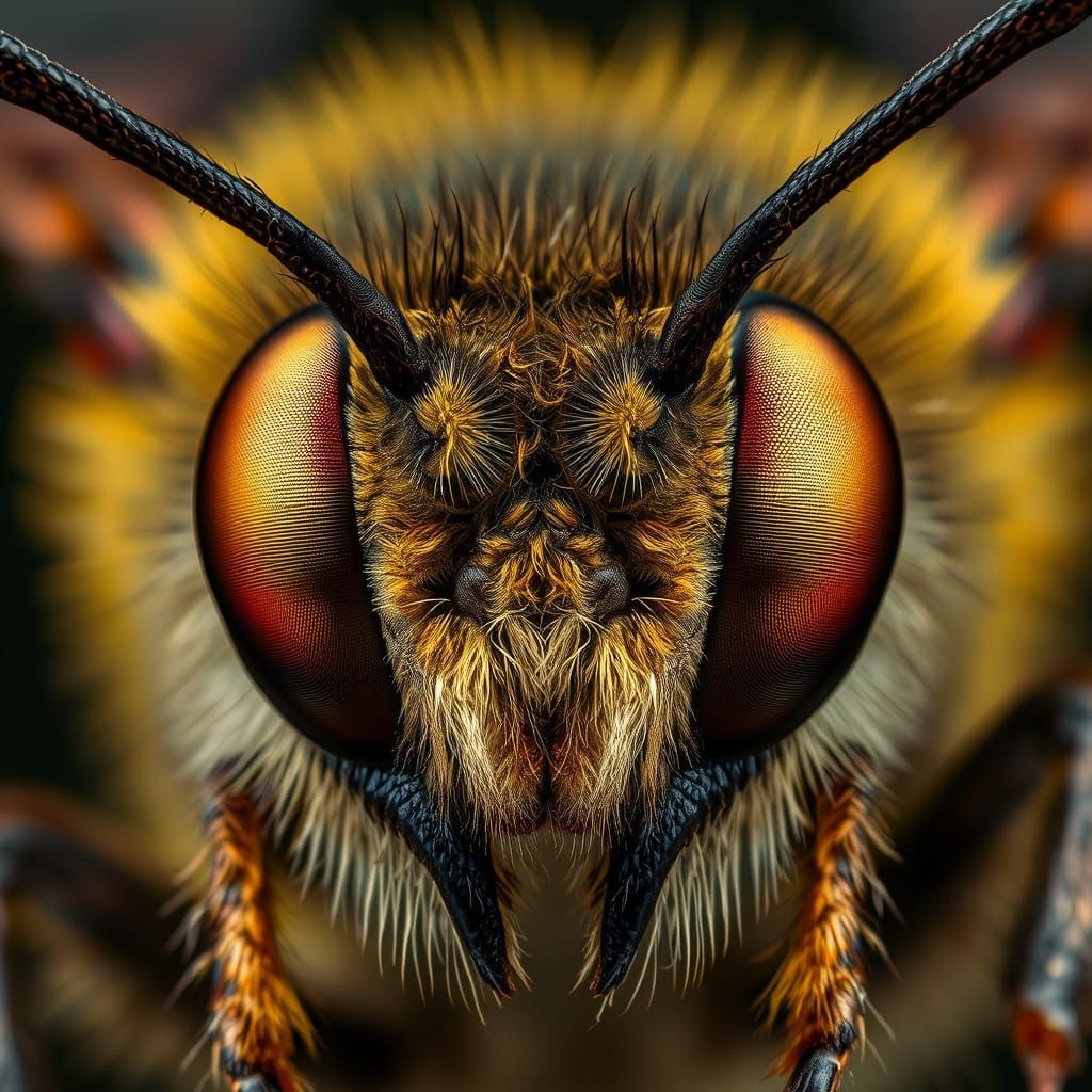 bee eyes  by @gladiator