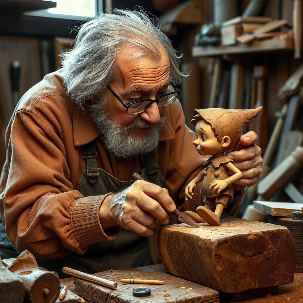 The Birth of Pinocchio  by @Cheshyr Pontchartrain