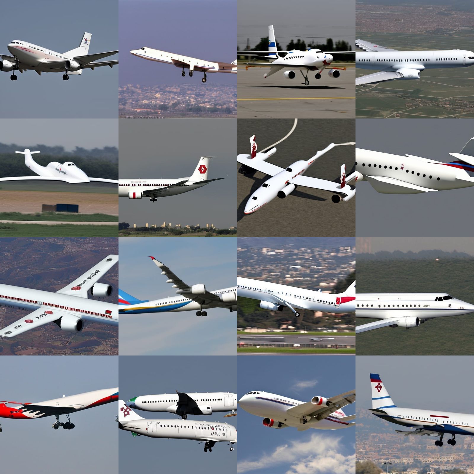 Pope Hebrew Airplane
