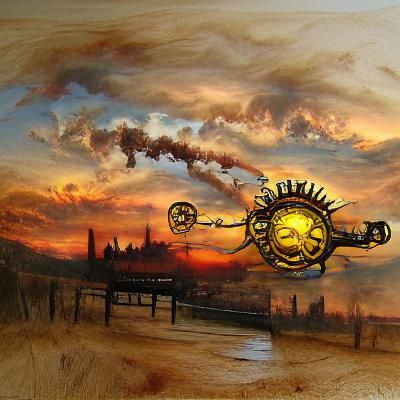 Cogspin Sunset #cogspin