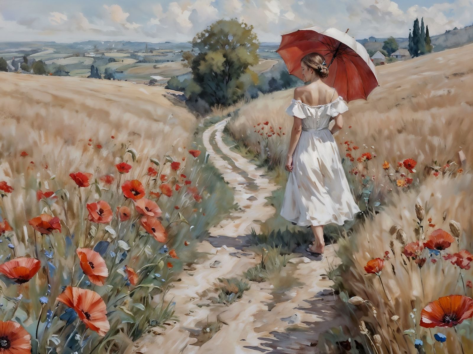 Sunday walk in the fields 03