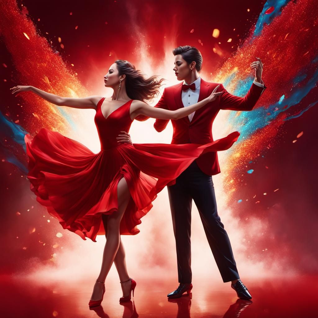 Song Titles/Lyrics Lady In Red Chris de Burgh AI Generated Artwork NightCafe Creator