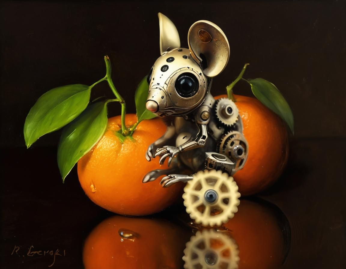 A Clockwork Orange Mouse